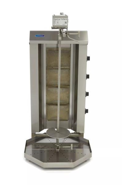 Dönermaschine, bis 70 Kg Dönergrill mit 4 Brenner